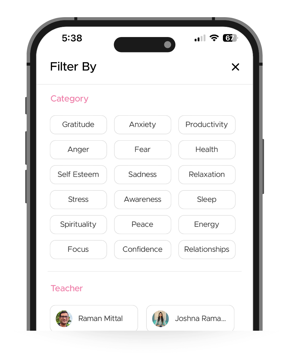 40+ Categories
