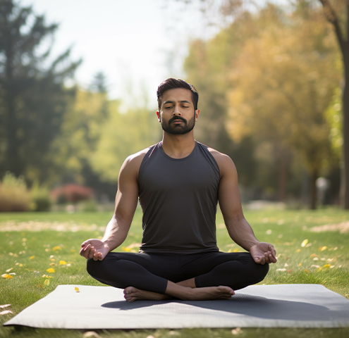 How to book a 1-on-1 meditation session with Raman Mittal